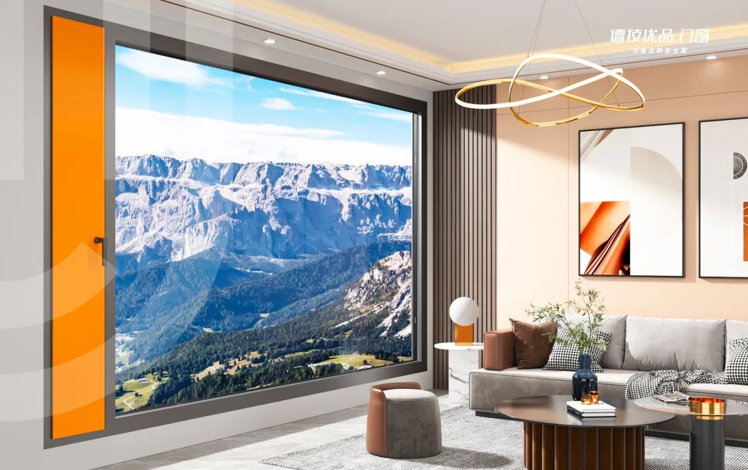 DERCHI | 费洛姆微通风断桥双内开窗，采光通风双自由