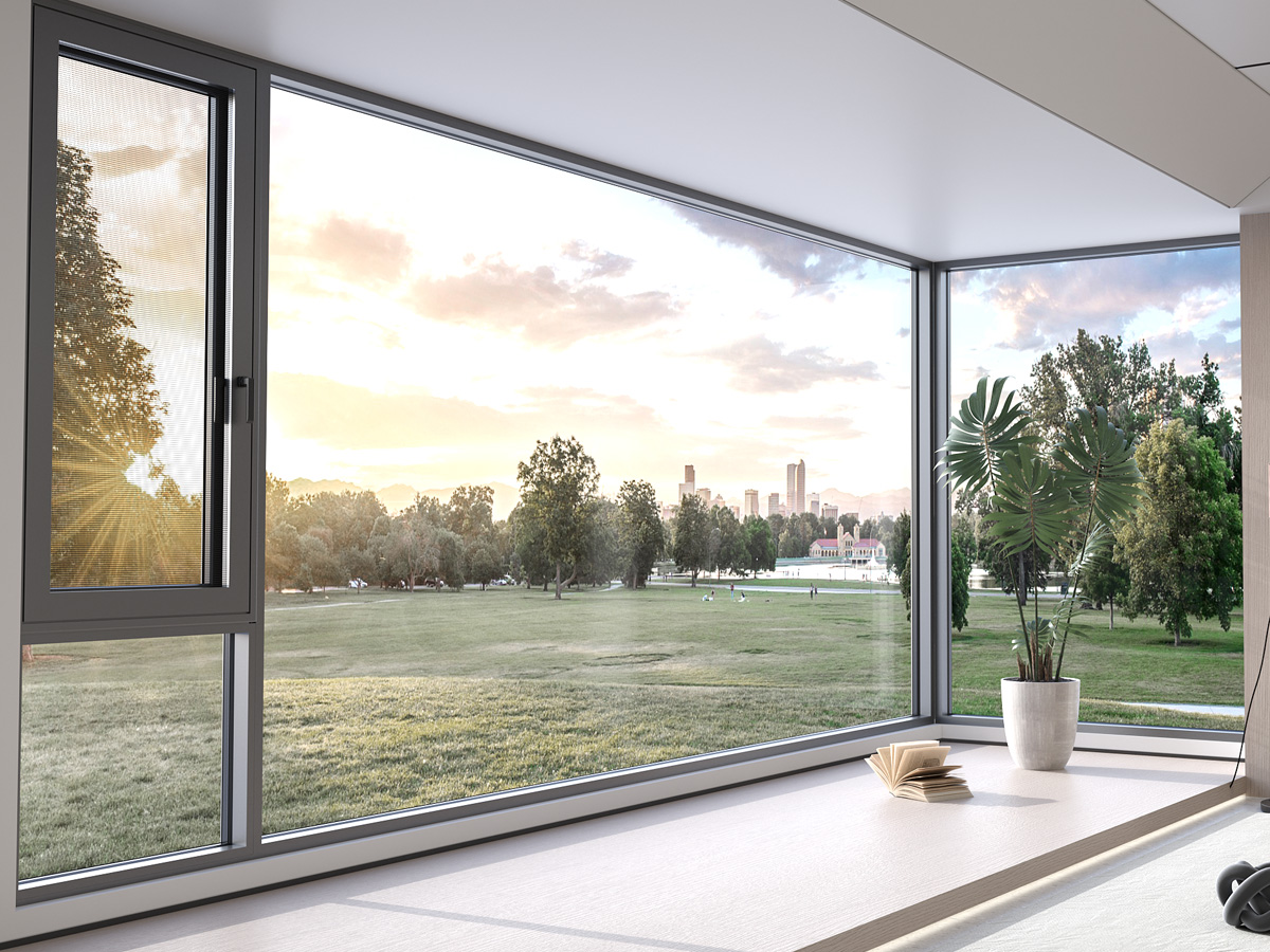 瑞龙系统断桥平开窗