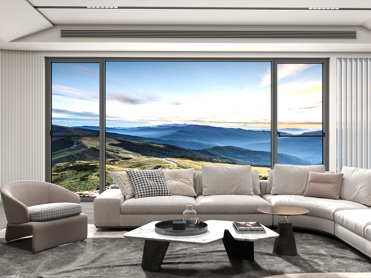 风尚.P9T系统断桥平推窗