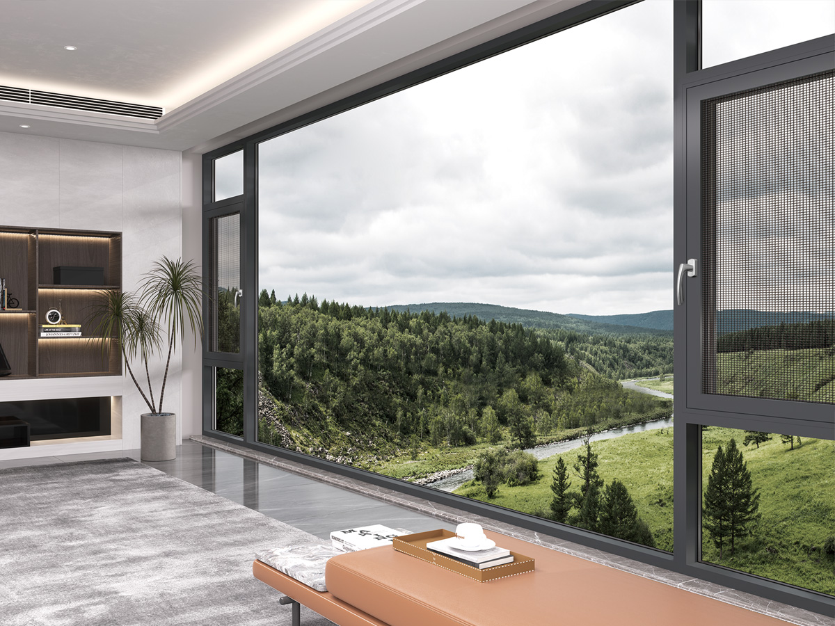 奥克兰.Y148系统断桥平开窗