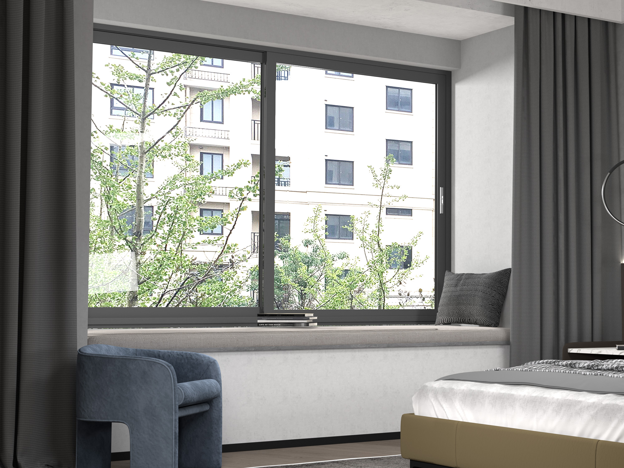 西西里E2T系统断桥推拉窗